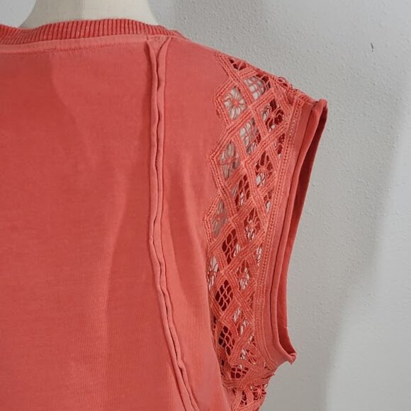 FREE PEOPLE table for two tee sleeveless Sz S NEW - Picture 6 of 9